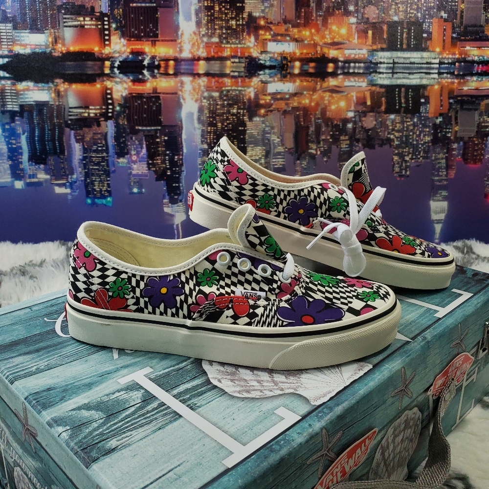 Vans authentic printed floral flowers 💐 😍 - Picture 8 of 13